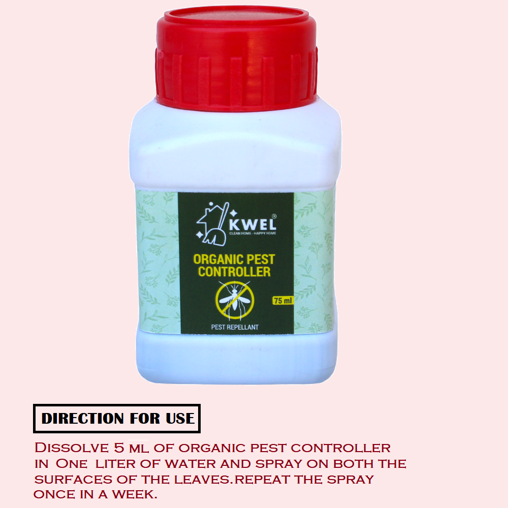 KWEL Complete Plant Nutrient Contains Essential Plant nutrients 75ml with Organic Pest Controller, Natural Bug Repellent for Aphids 75ml (Pack of 1)