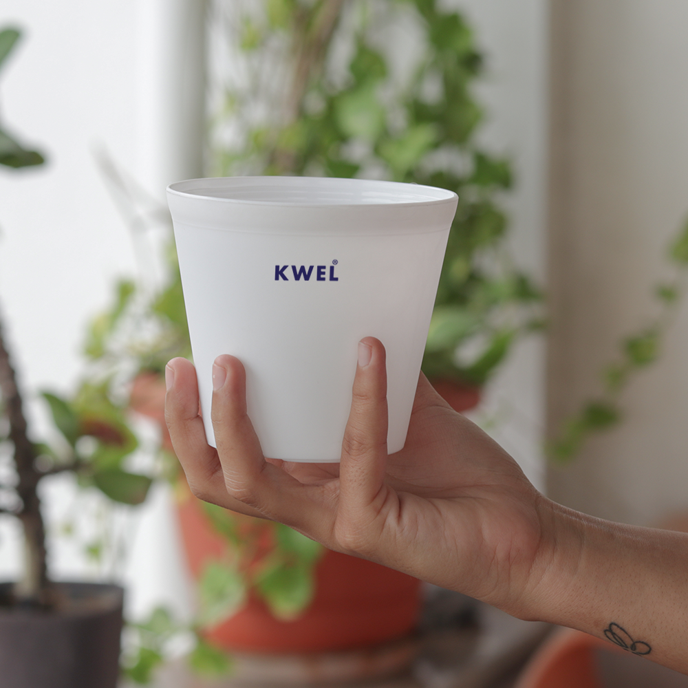 KWEL N Pot for Home Garden | Planters for Outdoor Balcony and Nursery | Flower Planting Pots Multicolor