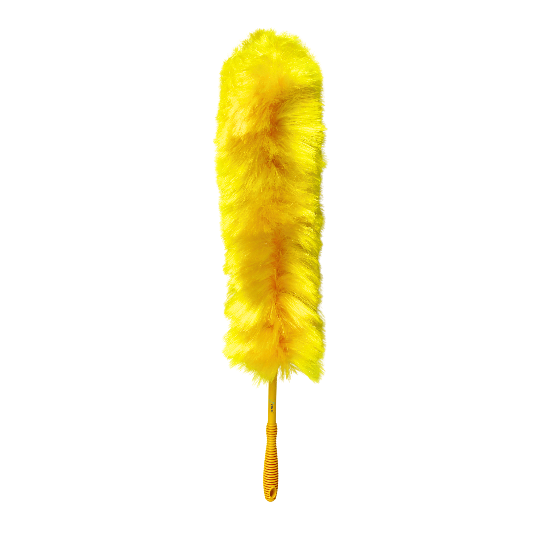 KWEL Statistic Feather Duster for Easy Cleaning Suitable for Office/Car/Home and More (Multicolor - Pack of 1)