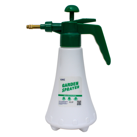 KWEL Pressure Pump Sprayer for Home Garden Plants - 1 LTR. (White) Pack of 1