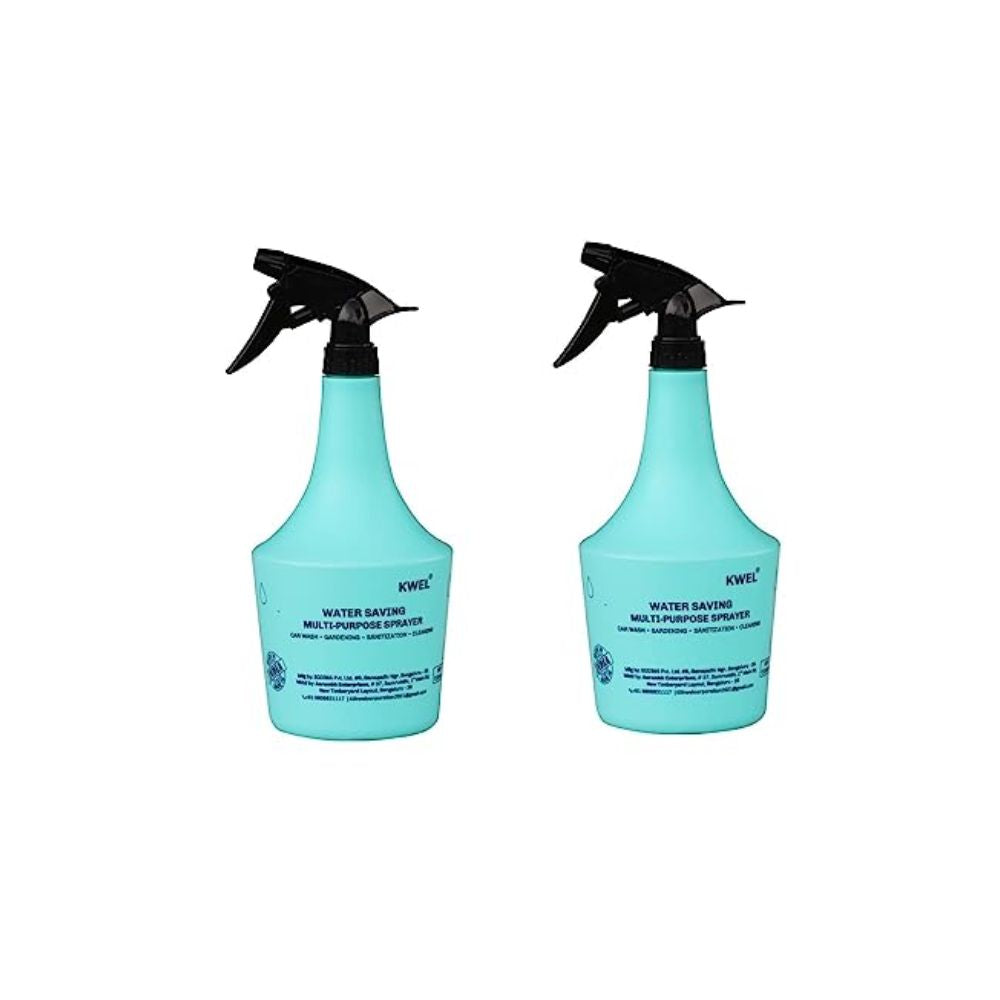 Kwel Spray Bottle (Aqua) Trigger Spray Bottle (Pack of 2)