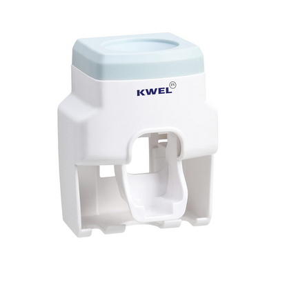 KWEL Toothpaste Squeeze Holder Wall Mount Hole-Free, (Multicolor)