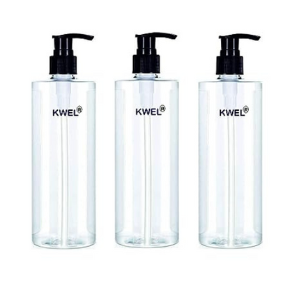 KWEL Unbreakable Plastic Empty Hand wash sanitizer Spray Bottle 300ml