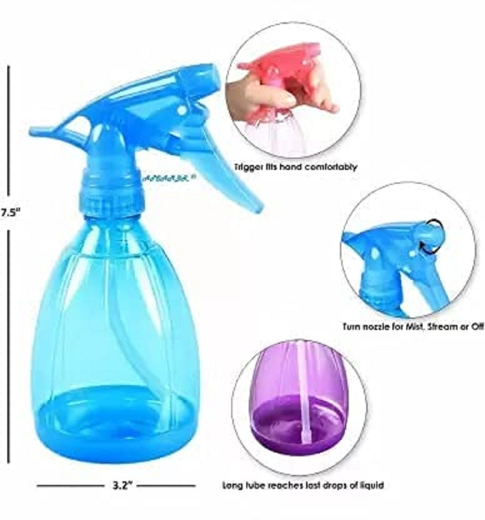 KWEL Spray Bottles 500ml Clean Squirt Bottle, Multi-uses Spray Bottles for Cleaning