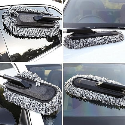 KWEL Dusting & Detailing Microfiber Duster for Car Cleaning