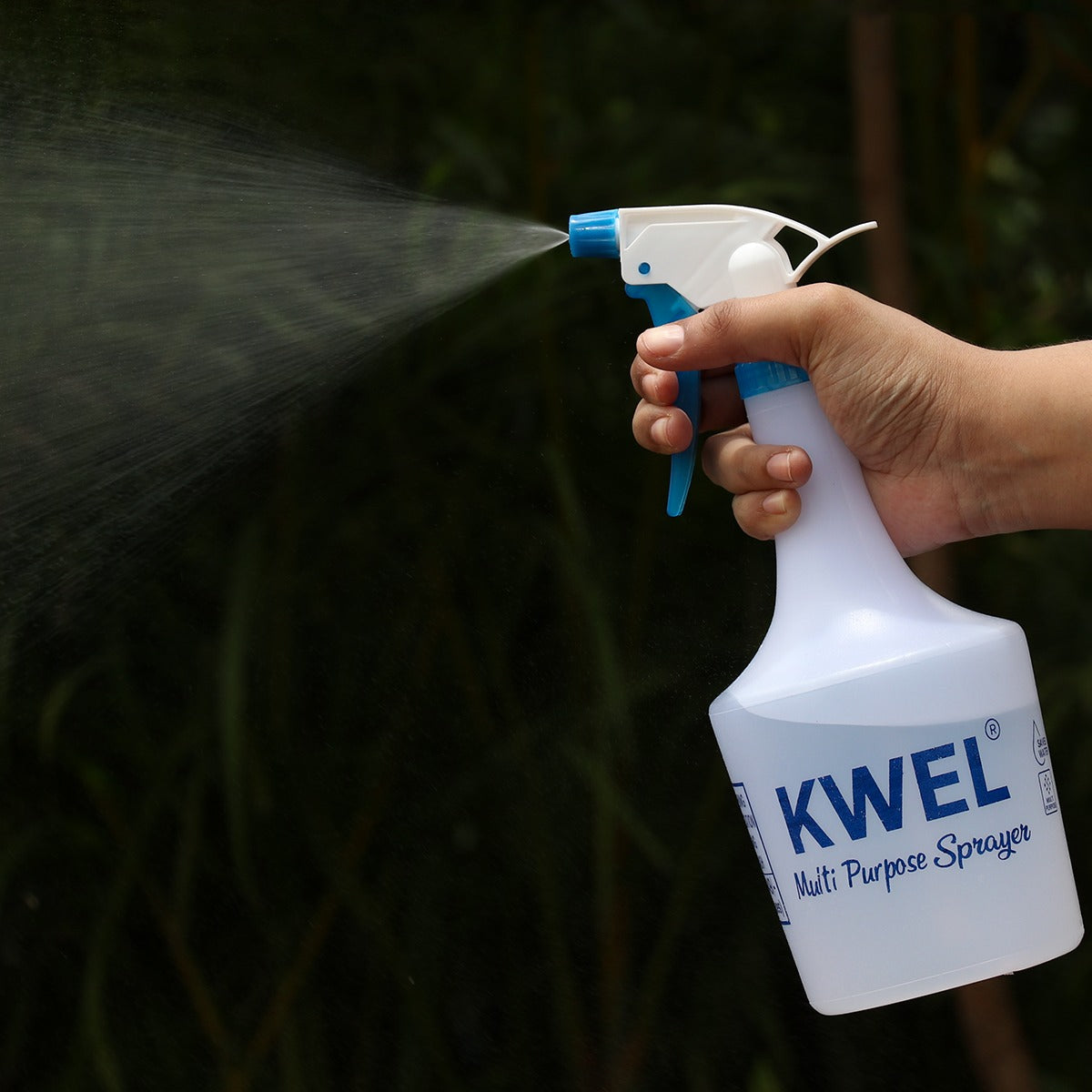 KWEL Trigger with Spray Bottle Water Mister for Herbicides, Pesticides, Fertilizers, Plants Flowers, Home and Garden with 1000 ml Capacity -Pack of 1