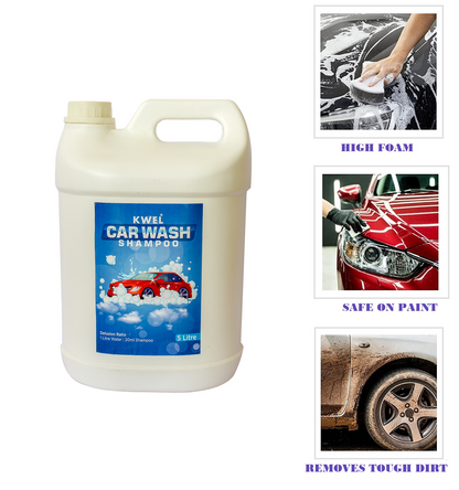 KWEL Car & Bike - wash Shampoo Generates thick & Consistent Foam With Shine Enhancing Formula