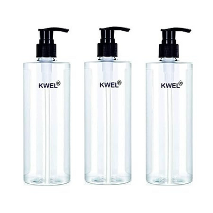 KWEL Unbreakable Plastic Empty Hand wash sanitizer Spray Bottle 500ml