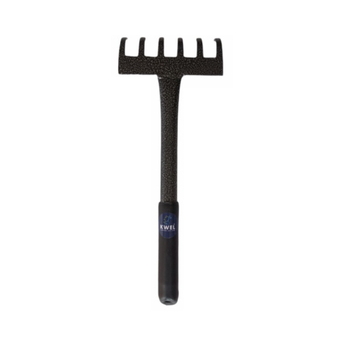 KWEL - Garden 6 Teeth Rake for Quick Clean Up of Lawn and Yard, Garden ...