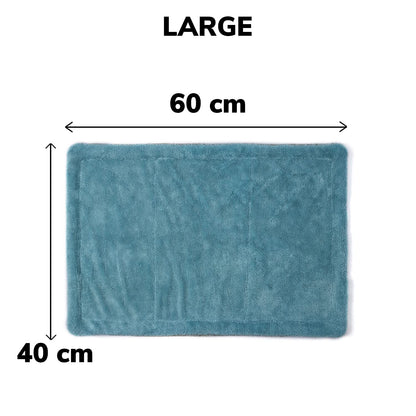 KWEL Microfiber Cloth for Car - Puremagic 1200 GSM Twisted Loop Super Absorbent Towel - Edgeless Design with Plush Pile, Lint Free Cloth for Drying & Detailing, Transparent