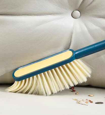 KWEL Bristles Long Soft Carpet Cleaning Brush for Tiles, Carpet, Bed, Sofa, Mattress, Window, Bathroom, Car Seat, Curtain, Cushion Dust Cleaner (Pack of 1)