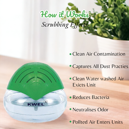 KWEL Hygiene Portable Room Air Purifier and Humidifier Revitalizer