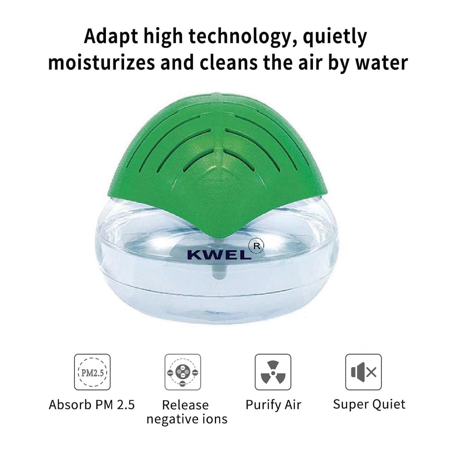 KWEL Hygiene Portable Room Air Purifier and Humidifier Revitalizer