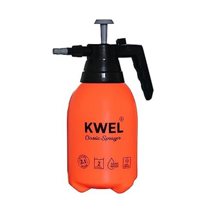 KWEL Multipurpose Gardening  Classic Sprayer 5 in 1 use (2 Litre)- (Orange)