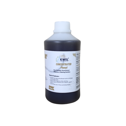 Kwel 1L Concentrated Phenyl | 1:30 Ratio | Professional Grade Cleaner for Offices, Hospitals & More