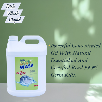 KWEL Eco-friendly Economical Effective Cleaning Solution Dish Wash Gel