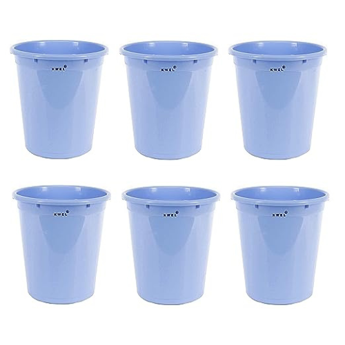 KWEL dustbin for Home/Kitchen/Office- 12ltr-Pack of 6