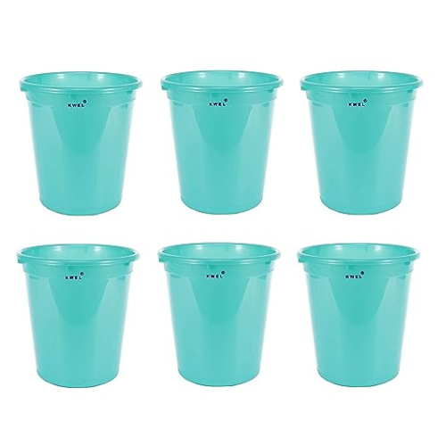 KWEL dustbin for Home/Kitchen/Office- 12ltr-Pack of 6