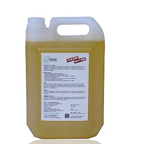 KWEL Floor Cleaner, Floral Fresh |5 Litre | Streak-free Shine | Kills 99.99% Germs | Biodegradable, plant-based cleaning