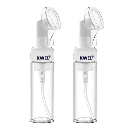 KWEL Empty Facial Cleanser Foaming Face Wash Bottle | Liquid Foaming Soap Shampoo, Bubble Foaming Liquid Soap| Facial Massage| Refillable, Leak Proof,