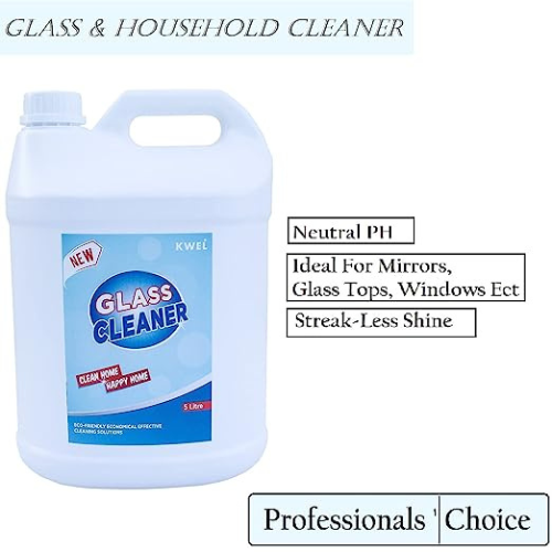 KWEL Eco-friendly Smooth Glass Surface Cleaner, Non-Toxic, for All Types of Glass Surfaces