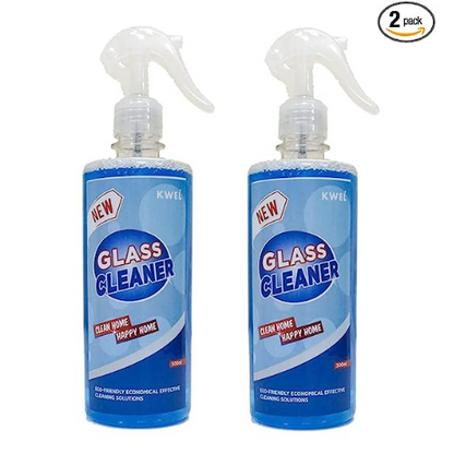 KWEL Eco-friendly Smooth Glass Surface Cleaner, Non-Toxic, for All Types of Glass Surfaces