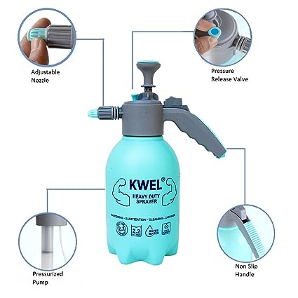 KWEL Combo of Heavy Duty Sprayer Spray Bottle Jet & Mist Sprayer & Neem Oil 2 Litre - Pack of 1