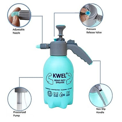 KWEL Combo of Heavy Duty Sprayer Spray Bottle Jet & Mist Sprayer & Neem Oil 2 Litre - Pack of 1