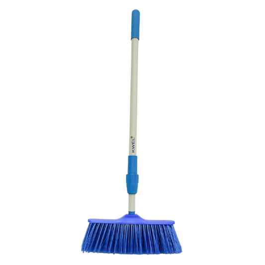 KWEL Heavy Duty Cleaning Soft Brush, with Telescopic Extendable Handle and Extra Head only 1