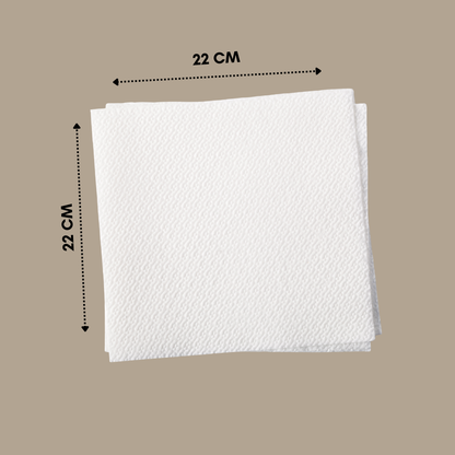 KWEL Soft Tissue Paper 9x9 | Ultra Absorbent, Hygienic & Gentle Touch (Pack of 6) Ideal for Homes, Offices, Hotels & Restrooms