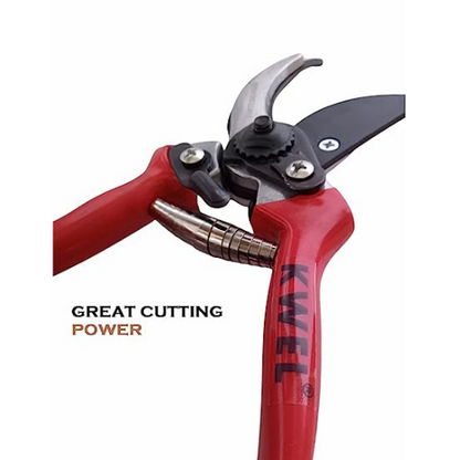 KWEL® Garden Pruner Shears Rust Resistance Anti Rust Blade Great Cutting Power Upto 16mm Pruning Shear