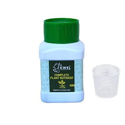 KWEL Complete Plant Nutrient Contains Essential Plant nutrients 75ml (Pack of 1) With 10ml Measuring cup 1 Piece