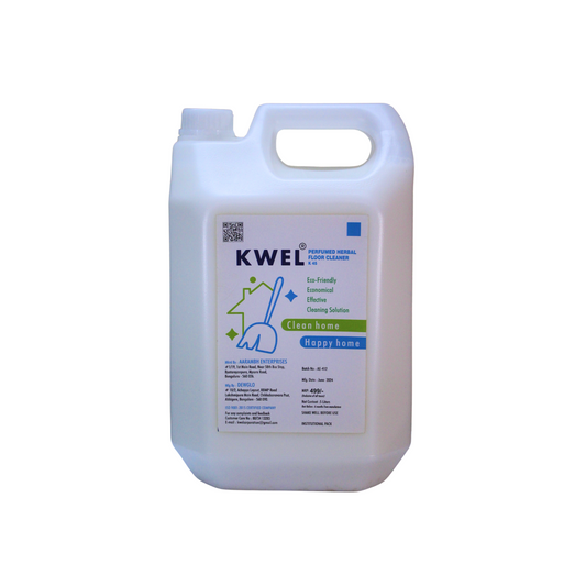 KWEL Phenyl Floor Cleaner | 5 Liter | Suitable For Hospitals, Homes, Offices | 10X Cleaning Power | Fights Germs