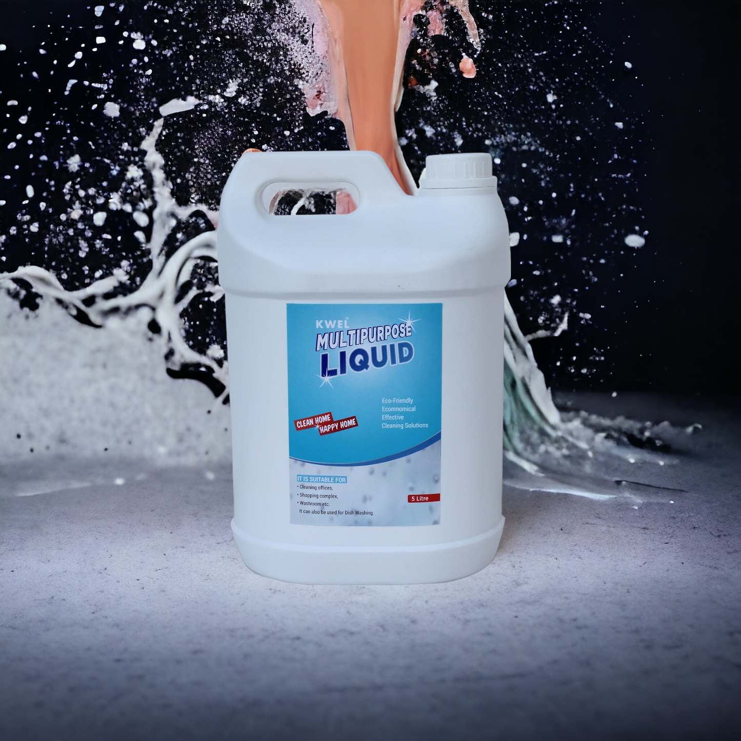 KWEL Liquid Soap oil Kills Harmful Bacteria & Germs Liquid Soap oil also multi-purpose cleaning - 5 Litre