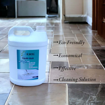 KWEL Tile, Floor & Ceramic Cleaner 5liter, Removes Stubborn Stains, 5 Liter (Pack of 1)