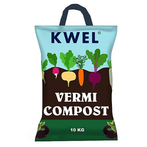 KWEL Organic Vermicompost Fertilizer Manure for Plants