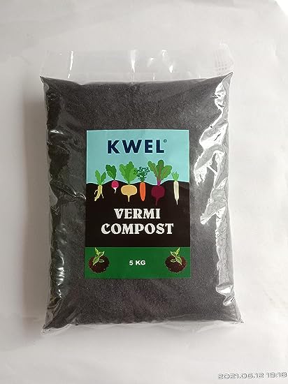 KWEL Organic Vermicompost Fertilizer Manure for Plants