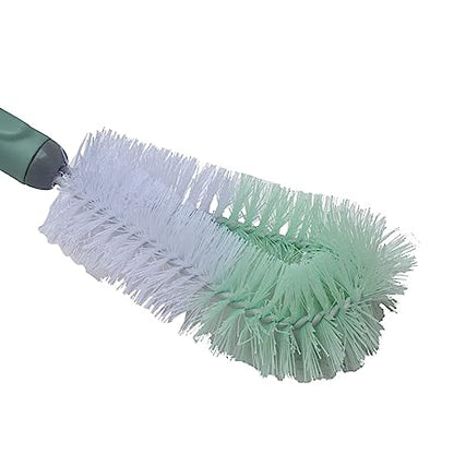 KWEL Glass and Bottle Cleaning Brush for Oil Bottle, Flower Vase and Glassware Nylon Material (Multicolor)