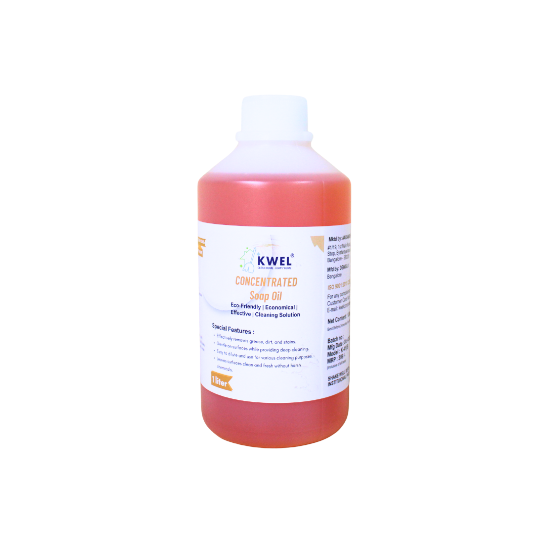 Kwel Concentrated Soap Oil 1L | 1:40 Ratio | Gentle on Hands, Powerful on Grease