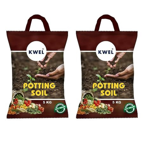 KWEL Enriched Organic Earth Magic Potting Soil Fertilizer for Plants